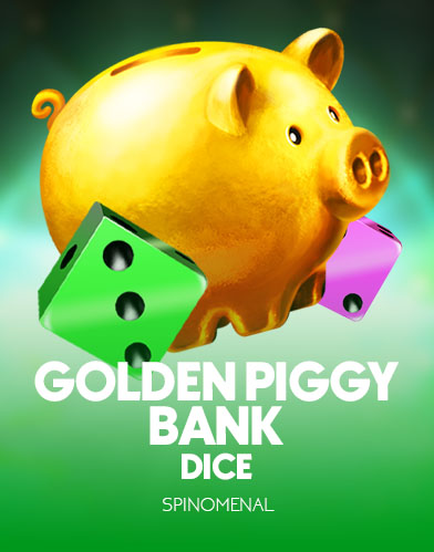 Golden Piggy Bank Dice